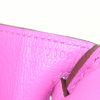 Bolso de mano Hermes Birkin 25 cm en cuero togo rosa Magnolia - Detail D4 thumbnail