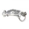 Articulated Hermès Mors bracelet in silver - 00pp thumbnail