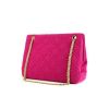 Bolso de mano Chanel  Vintage en jersey acolchado rosa - 00pp thumbnail