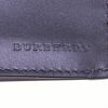 Billetera Burberry en cuero granulado negro - Detail D3 thumbnail