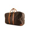 Louis Vuitton Sirius 55 suitcase in brown monogram canvas and natural leather - 00pp thumbnail