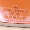 Valigia Louis Vuitton Sirius 55 in tela monogram marrone e pelle naturale - Detail D4 thumbnail