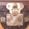 Valise Louis Vuitton Bisten 55 en toile monogram enduite et lozine marron - Detail D3 thumbnail