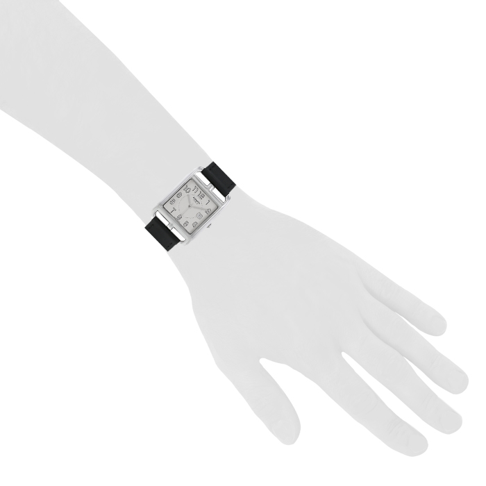 Reloj Hermes Cape Cod de acero Ref : CC2.710 Circa 2017 - Detail D1