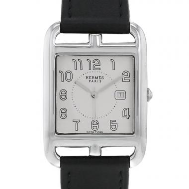 Hermes Cape Cod watch in stainless steel Ref:  CC2.710 Circa  2017