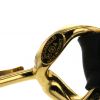 Cintura Chanel Medaillon in pelle nera - Detail D5 thumbnail