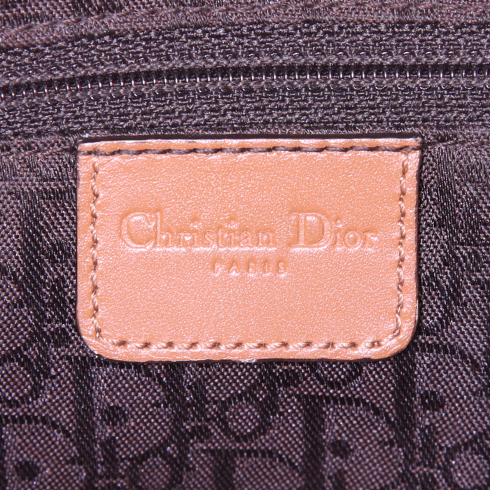 Dior Street Chic handbag in gold leather - Detail D3