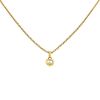 Chopard Happy Diamonds necklace in yellow gold and diamonds - 00pp thumbnail