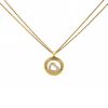 Chopard Happy Spirit necklace in yellow gold and diamonds - 00pp thumbnail