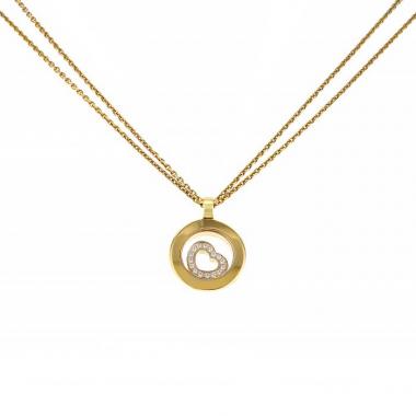 Collana Chopard Happy Spirit in oro giallo e diamanti