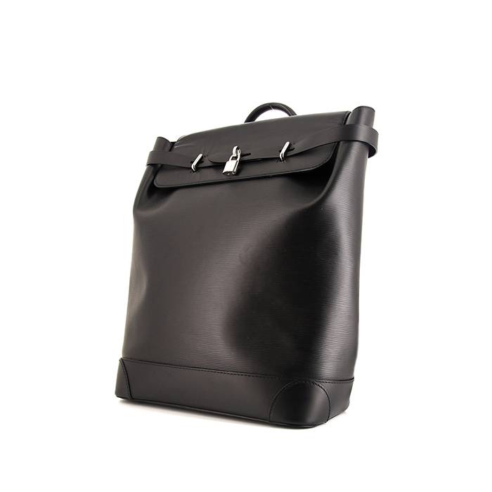 Louis Vuitton sac boite cuir épi noir