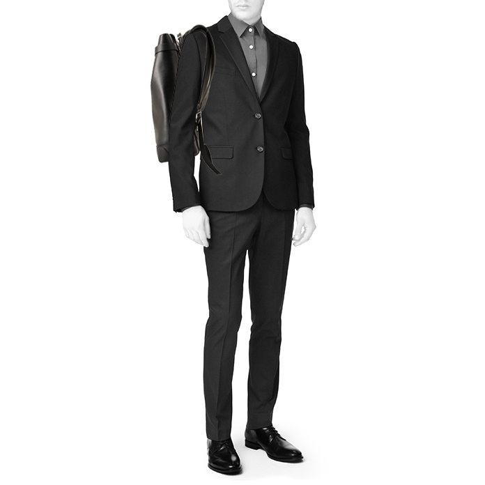 Louis Vuitton Steamer Bag backpack in black epi leather - Detail D1