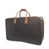 Dior Vintage suitcase in brown logo canvas and natural leather - Detail D1 thumbnail