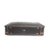 Dior Vintage suitcase in brown logo canvas and natural leather - Detail D5 thumbnail