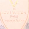 Bolso de mano Louis Vuitton Speedy 25 cm en lona a cuadros azul celeste y cuero natural - Detail D3 thumbnail