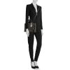 Borsa Dior Lady Dior modello grande in pelle cannage nera - Detail D2 thumbnail
