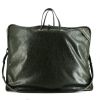 Balenciaga Blanket Square travel bag in khaki burnished leather - 360 thumbnail