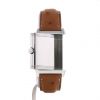 Jaeger-LeCoultre Reverso Grande Taille watch in stainless steel Ref:  270.8.08 Circa  2000 - Detail D1 thumbnail