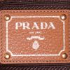 Prada shopping bag in gold grained leather - Detail D3 thumbnail