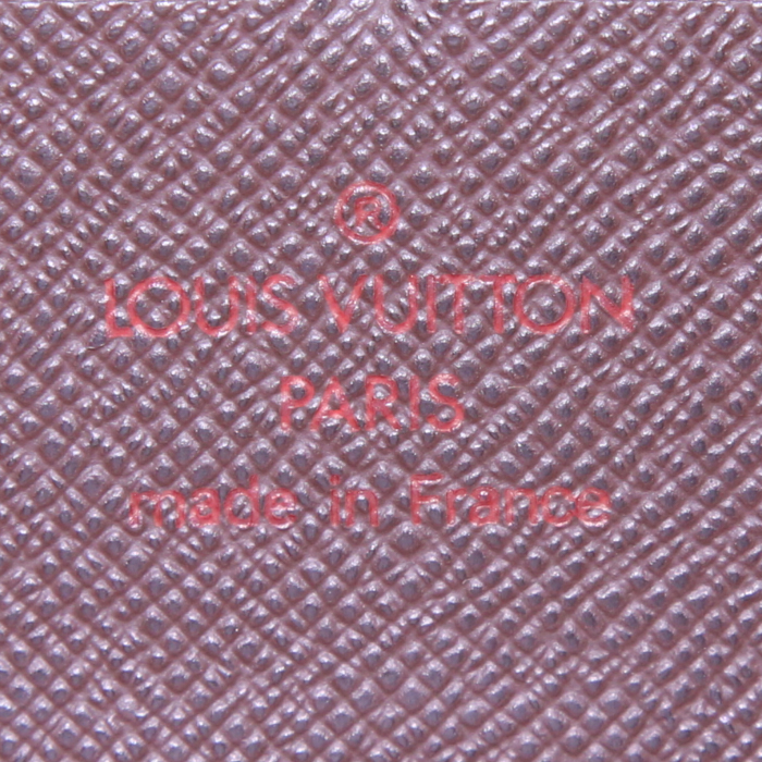 Portafogli Louis Vuitton Organizer in tela a scacchi ebana - Detail D3