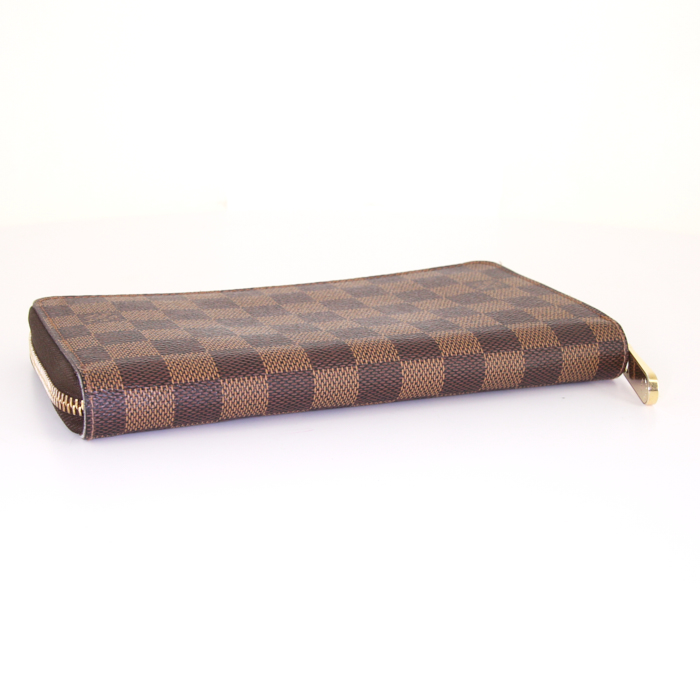 Louis Vuitton Organizer wallet in ebene damier canvas - Detail D4