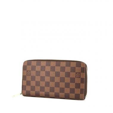 Portafogli Louis Vuitton Organizer in tela a scacchi ebana