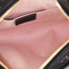 Pochette-ceinture Gucci Ophidia en daim noir et cuir verni noir - Detail D2 thumbnail