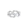 Sortija Cartier Coeur et Symbole en oro blanco y diamantes - 00pp thumbnail