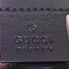 Gucci Nymphaea medium model handbag in black and red leather - Detail D4 thumbnail