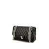 Bolso bandolera Chanel Timeless Classic en cuero acolchado negro - 00pp thumbnail