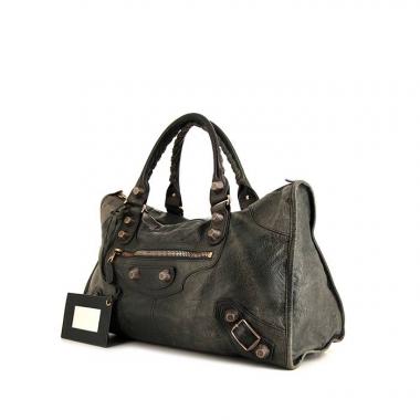 Balenciaga Giant City handbag in grey leather