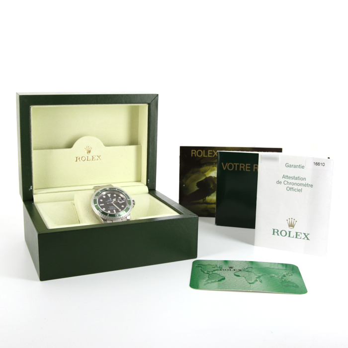 Montre Rolex Submariner Date en acier Ref : 16610T Vers  2005 - Detail D2