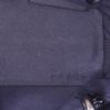 Sac cabas Gucci Gucci Vintage petit en toile monogram noire et cuir noir - Detail D2 thumbnail