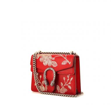 Gucci Dionysus shoulder bag in red leather