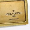 Fermacarte Louis Vuitton in ottone dorato - Detail D2 thumbnail