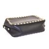 Valentino Rockstud shoulder bag in black leather - Detail D4 thumbnail