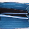 Billetera Gucci en cuero granulado azul verdoso - Detail D2 thumbnail