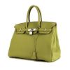Hermes Birkin 35 cm handbag in anise green togo leather - 00pp thumbnail