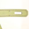 Bolso de mano Hermes Birkin 35 cm en cuero togo verde anís - Detail D4 thumbnail