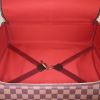 Louis Vuitton Nolita travel bag in ebene damier canvas and brown leather - Detail D3 thumbnail