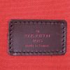 Louis Vuitton Nolita travel bag in ebene damier canvas and brown leather - Detail D4 thumbnail
