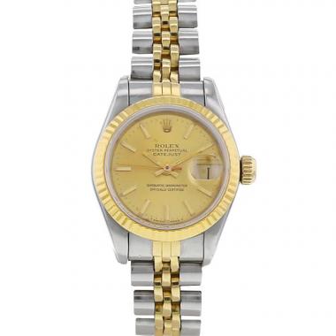 Montre Rolex Datejust Lady en or et acier Ref :  69178 Vers  1986