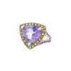 Mauboussin Tellement subtile pour toi ring in white gold,  amethyst and sapphires and in amethyst - 00pp thumbnail