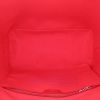 Louis Vuitton Neverfull medium model shopping bag in pink and red coated canvas and red leather - Detail D2 thumbnail