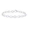 Bracciale Cartier Maillons Spartacus in oro bianco - 00pp thumbnail