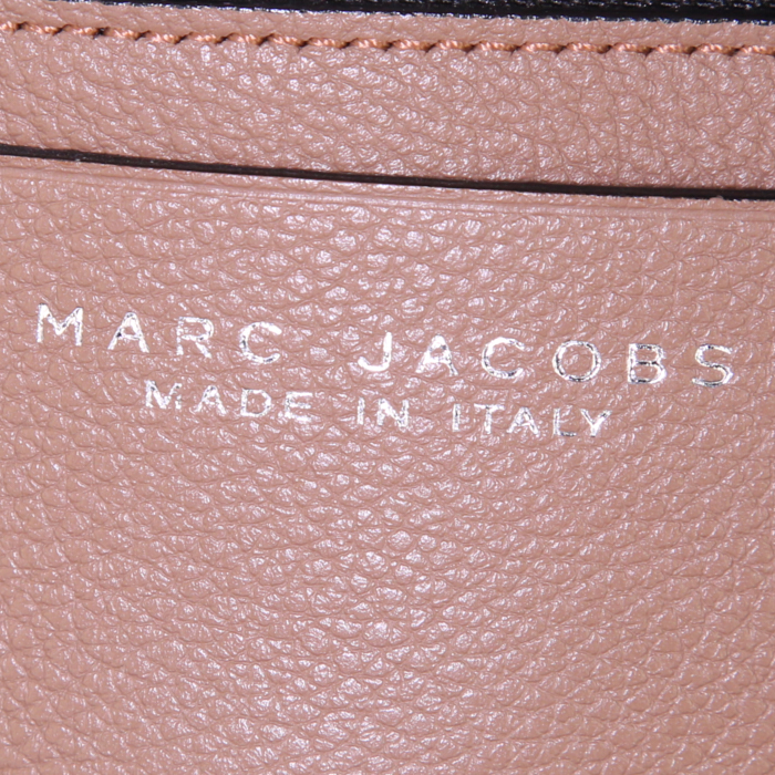 Borsa Marc Jacobs in pelle martellata marrone - Detail D4