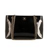 Sac porté épaule Chanel Vintage Shopping en cuir verni noir - 360 thumbnail