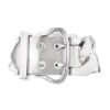Hermès Boucle Sellier size XL bracelet in silver - 00pp thumbnail