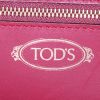 Tod's shopping bag in brown leather - Detail D3 thumbnail