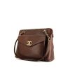 Chanel Vintage Shopping shopping bag in brown grained leather - 00pp thumbnail